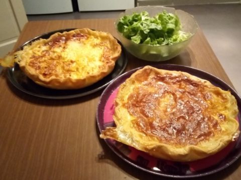 tartes fromages